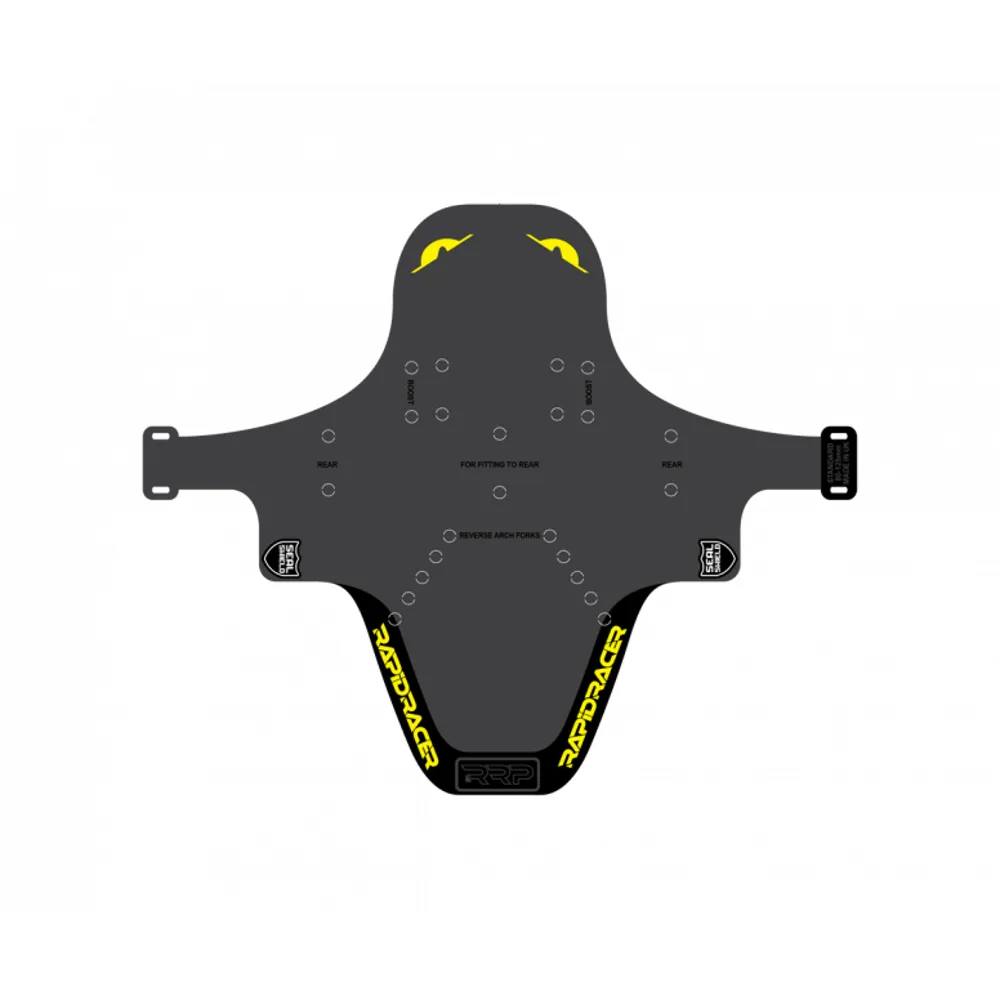 uPRISE Bikes RRP Enduroguard Front Mudguard - Standard - Yellow | Price match, 365 day return s, 18-Month Warranty, Finance Available & Free UK Delivery