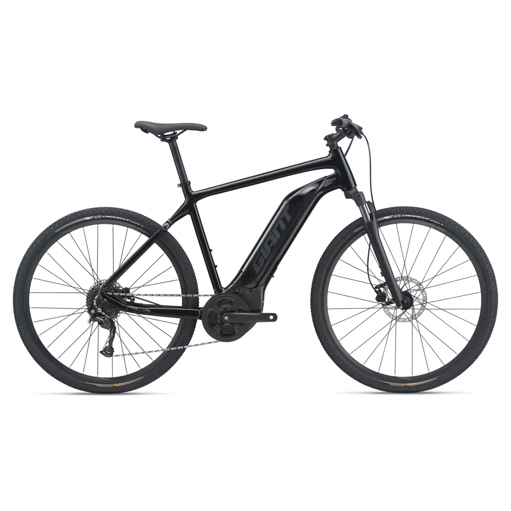 uPRISE Bikes Giant Roam E+ GTS Electric Hybrid Bike - Black | Price match, 365 day return s, 18-Month Warranty, Finance Available & Free UK Delivery