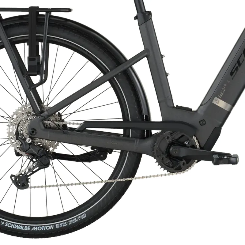 Scott Sub Sport 10 Wave 800wh 2027 Electric Hybrid Bike - Cinder Grey-3