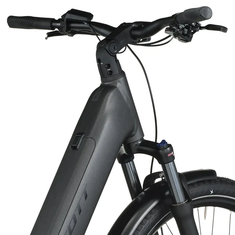 Scott Sub Sport 10 Wave 800wh 2027 Electric Hybrid Bike - Cinder Grey-6