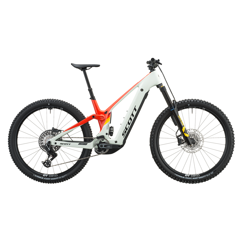 Scott Patron ST Tuned 800wh 29er 2027 Electric MTB - Blush White/Rally Red