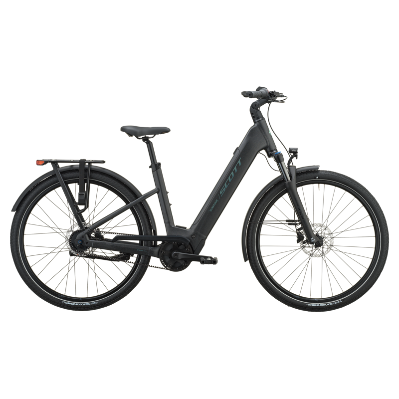 Scott Sub Tour 20 Wave 720wh 2027 Electric Hybrid Bike - Granite Black