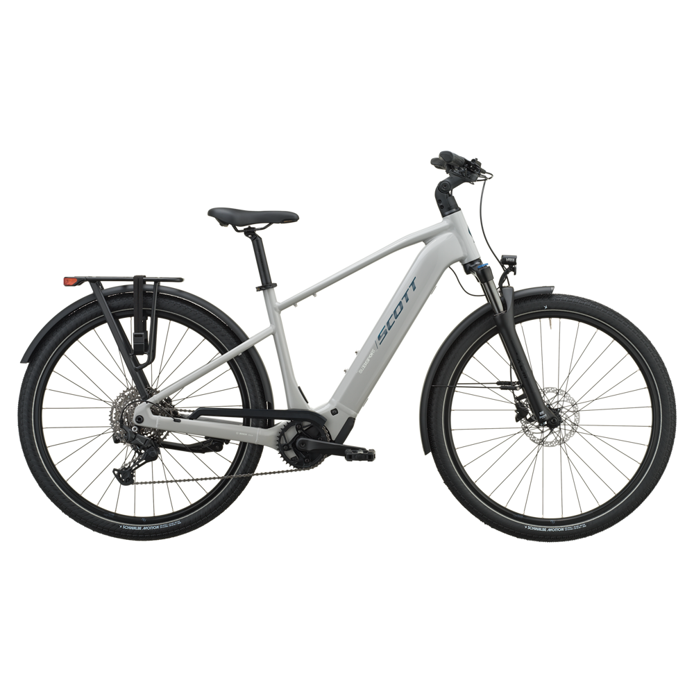 uPRISE Bikes Scott Sub Sport 20 720wh 2027 Electric Hybrid Bike - Signal Grey | Price match, 365 day returns, 18-Month Warranty, Finance Available & Free UK Delivery