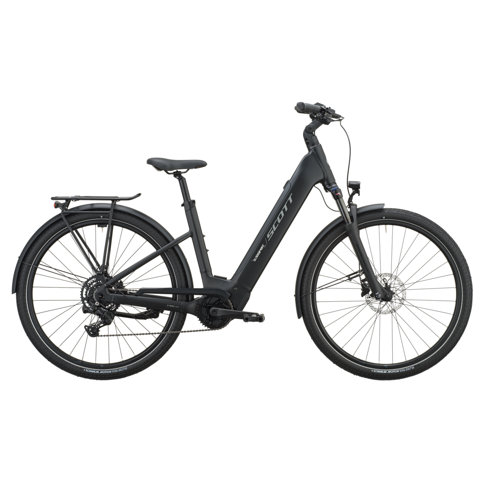 uPRISE Bikes Scott Sub Sport 30 Wave 540wh 2027 Electric Hybrid Bike - Black | Price match, 365 day returns, 18-Month Warranty, Finance Available & Free UK Delivery