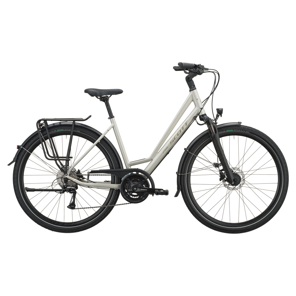 uPRISE Bikes Scott Vitess 20 Wave 2027 Hybrid Bike - Ivory Beige | Price match, 365 day returns, 18-Month Warranty, Finance Available & Free UK Delivery