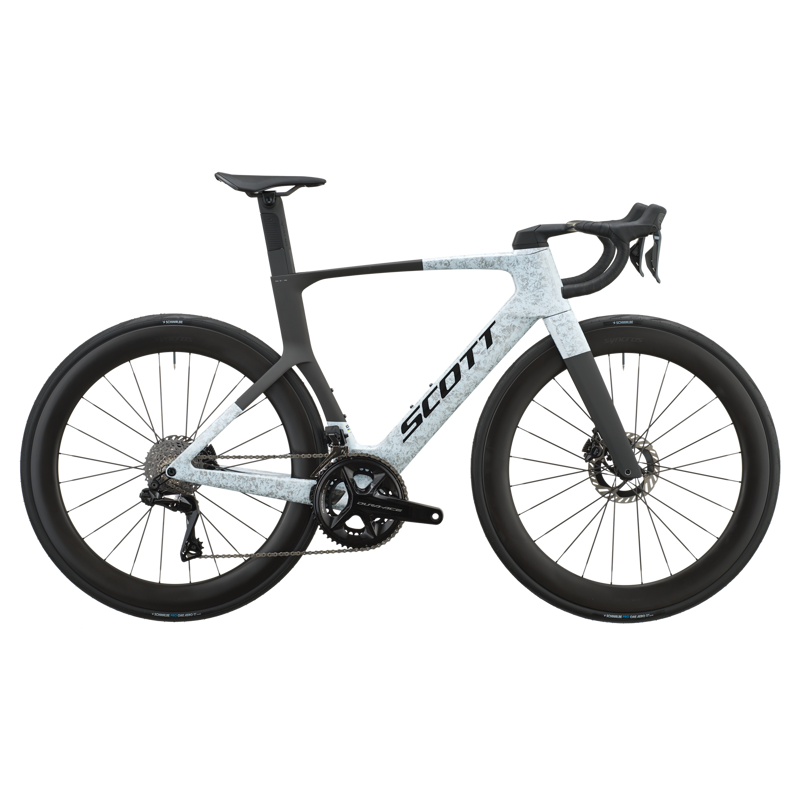 Scott Foil RC Pro 2027 Carbon Aero Road Bike - Rush White/Carbon Black