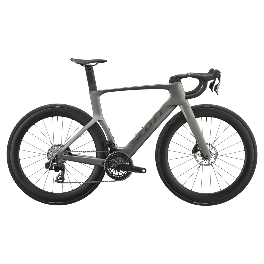 uPRISE Bikes Scott Foil RC Team 2027 Carbon Aero Road Bike - Tungsten Grey | Price match, 365 day returns, 18-Month Warranty, Finance Available & Free UK Delivery