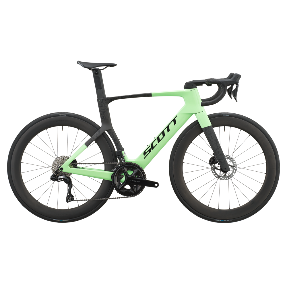 uPRISE Bikes Scott Foil RC 20 2027 Carbon Aero Road Bike - Paradise Green/Black | Price match, 365 day returns, 18-Month Warranty, Finance Available & Free UK Delivery