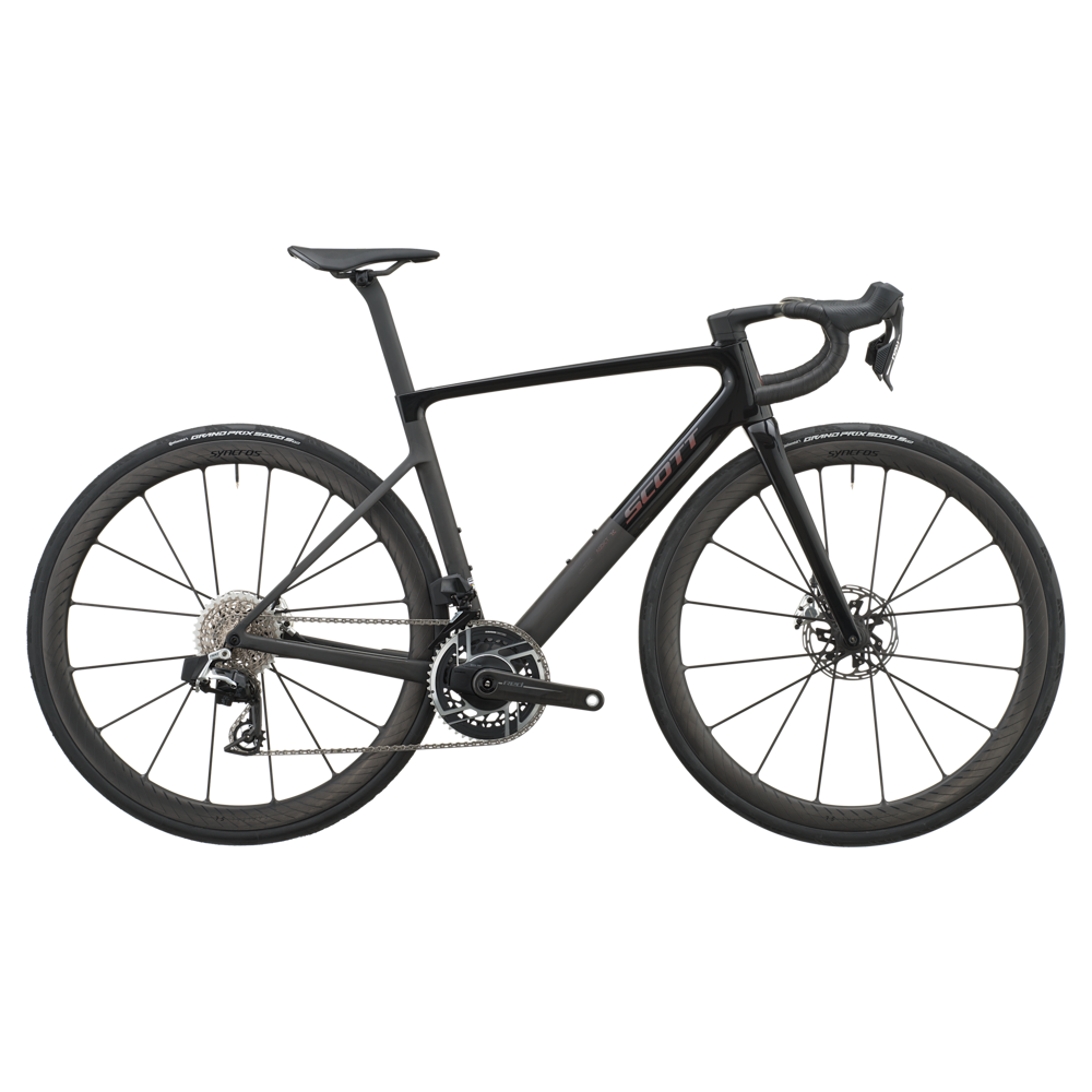 uPRISE Bikes Scott Addict RC Ultimate 2027 Carbon Road Bike - Piano Black/Carbon Black | Price match, 365 day returns, 18-Month Warranty, Finance Available & Free UK Delivery