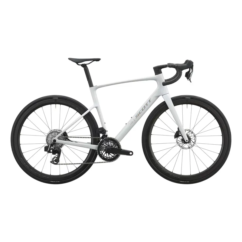 Scott Addict 10 2027 Carbon Endurance Road Bike - Rainbow White