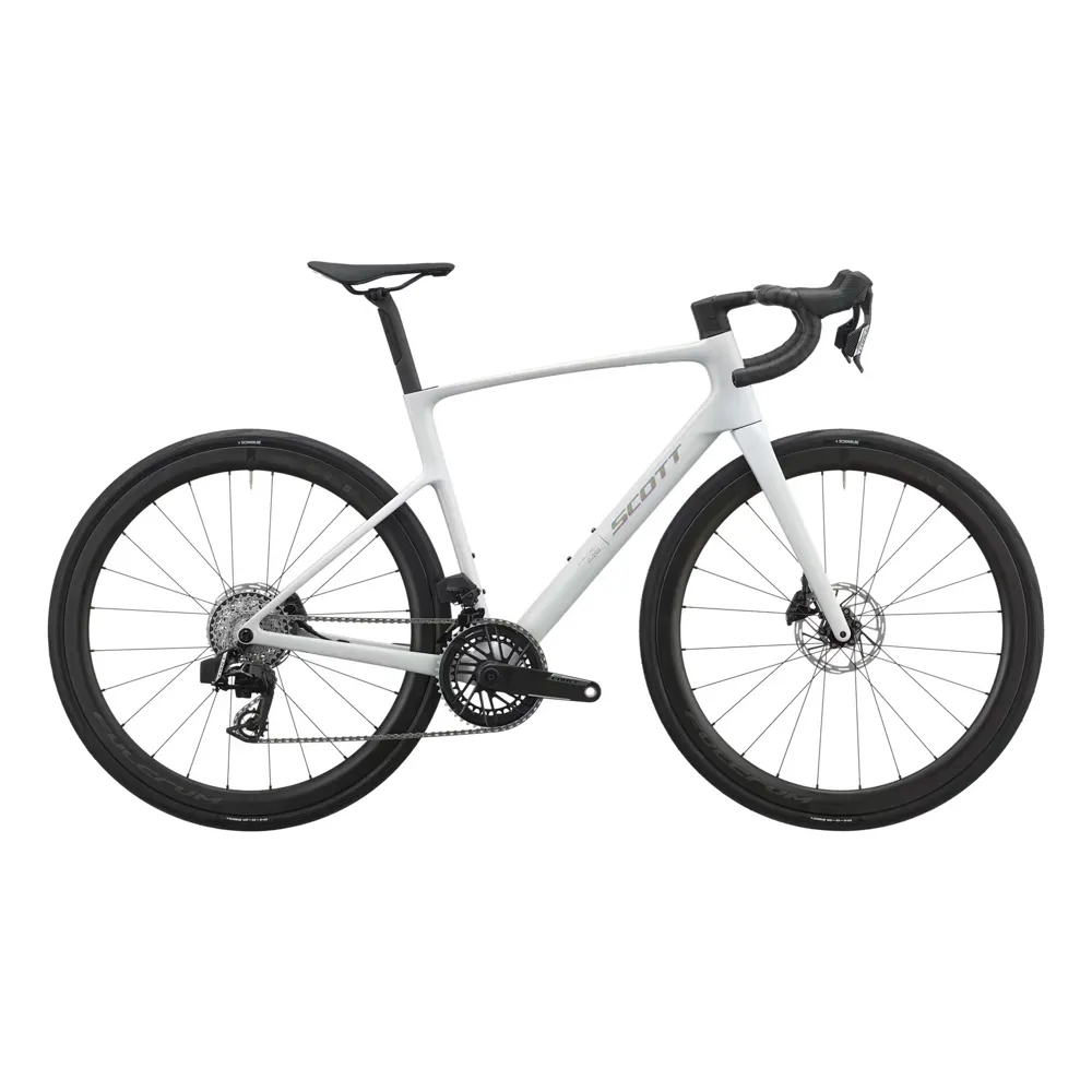 uPRISE Bikes Scott Addict 10 2027 Carbon Endurance Road Bike - Rainbow White | Price match, 365 day returns, 18-Month Warranty, Finance Available & Free UK Delivery