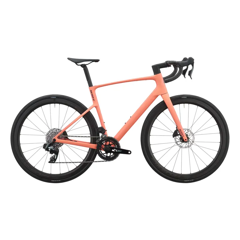 Scott Addict 25 2027 Carbon Endurance Road Bike - Peach Pink