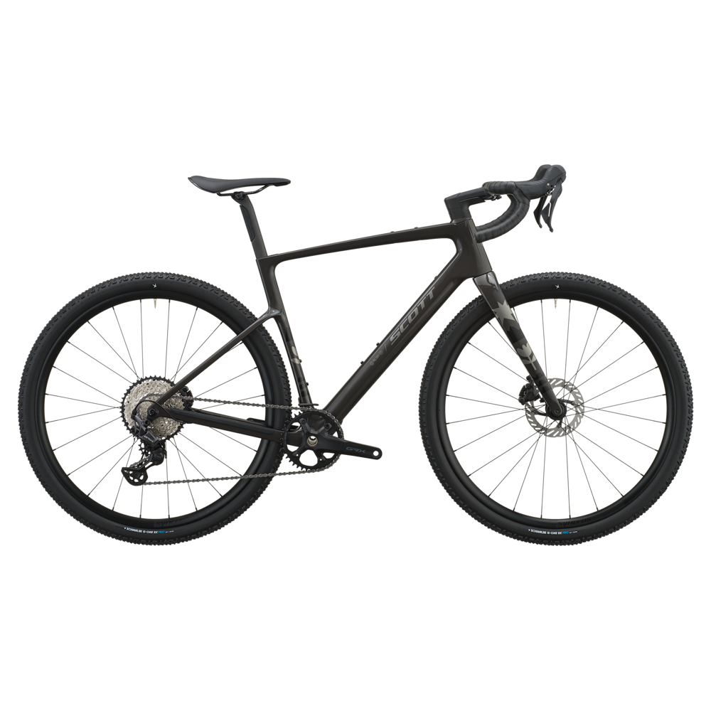 uPRISE Bikes Scott Addict Gravel 40 2027 Carbon Gravel Road Bike - Carbon Black | Price match, 365 day returns, 18-Month Warranty, Finance Available & Free UK Delivery
