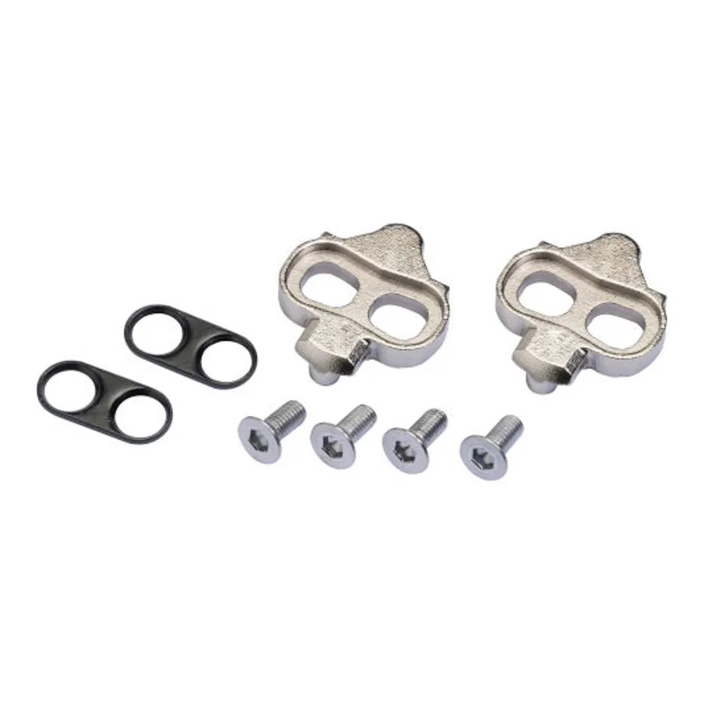 uPRISE Bikes Giant Pedal Cleats Multiple Direction - SPD System Compatible - Silver | Price match, 365 day return s, 18-Month Warranty, Finance Available & Free UK Delivery