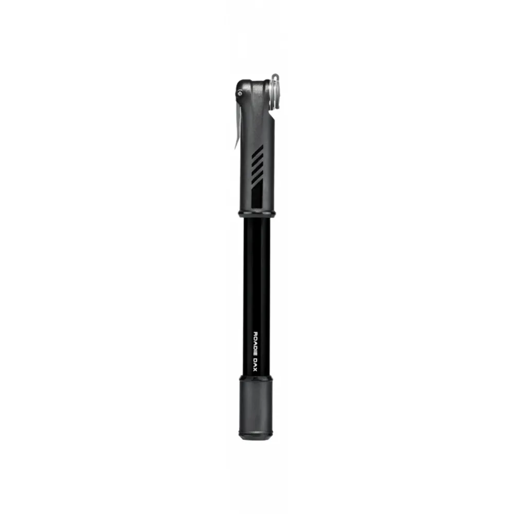 uPRISE Bikes Topeak Roadie DAX Mini Pump - Black | Price match, 365 day return s, 18-Month Warranty, Finance Available & Free UK Delivery