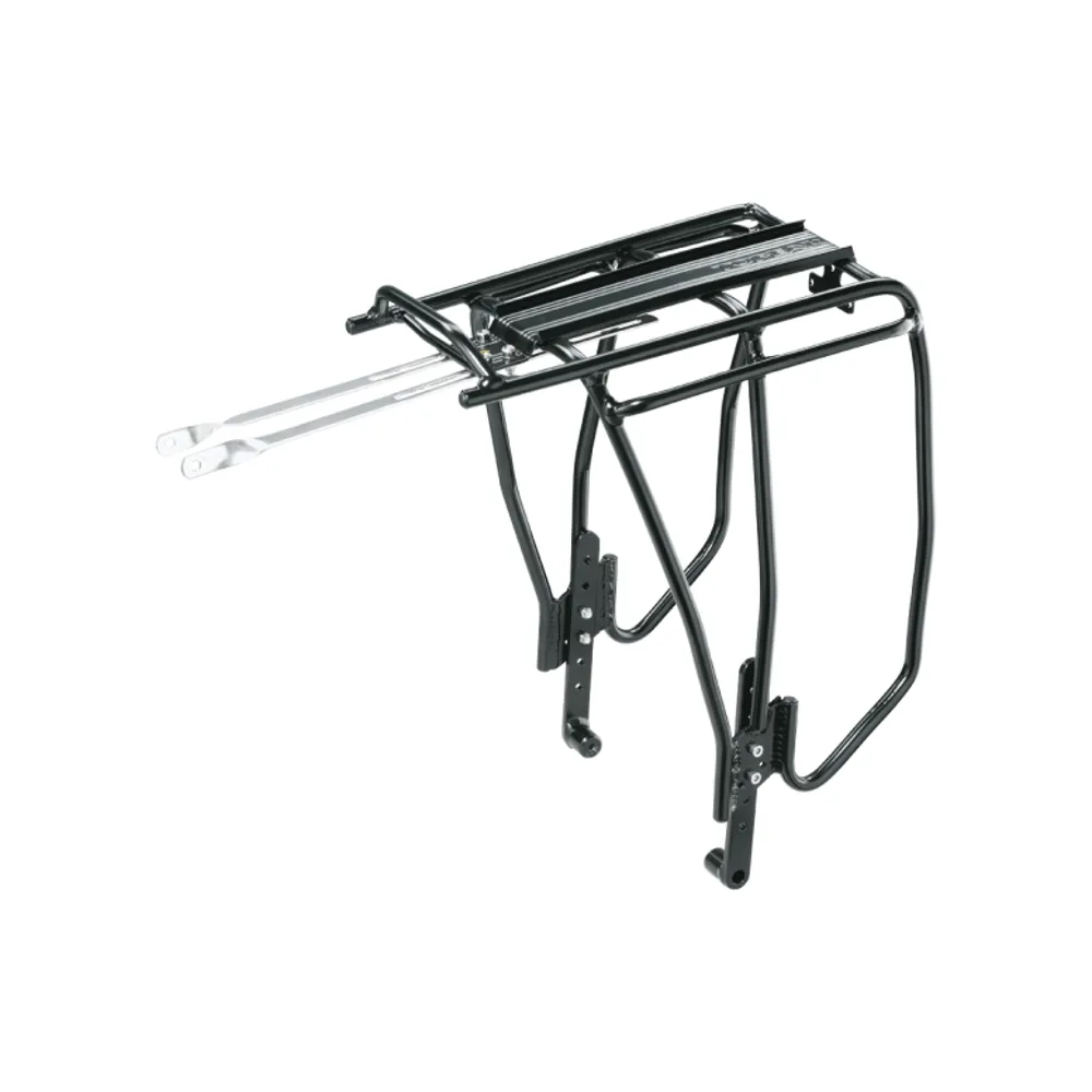 uPRISE Bikes Topeak Uni Super Tourist Fat Disc Brake Rear Pannier Rack - Black | Price match, 365 day return s, 18-Month Warranty, Finance Available & Free UK Delivery