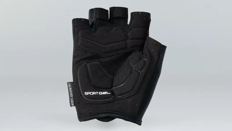 Specialized Body Geometry Sport Womens Short Finger Gloves - Black-1