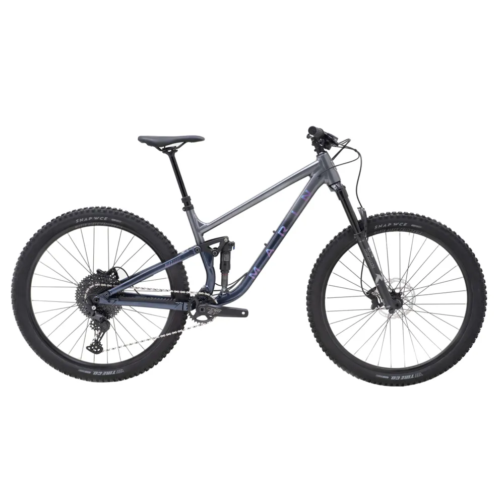 uPRISE Bikes Marin Rift Zone 2 29er 2025 Full Suspension Mountain Bike - Grey/Blue | Price match, 365 day return s, 18-Month Warranty, Finance Available & Free UK Delivery