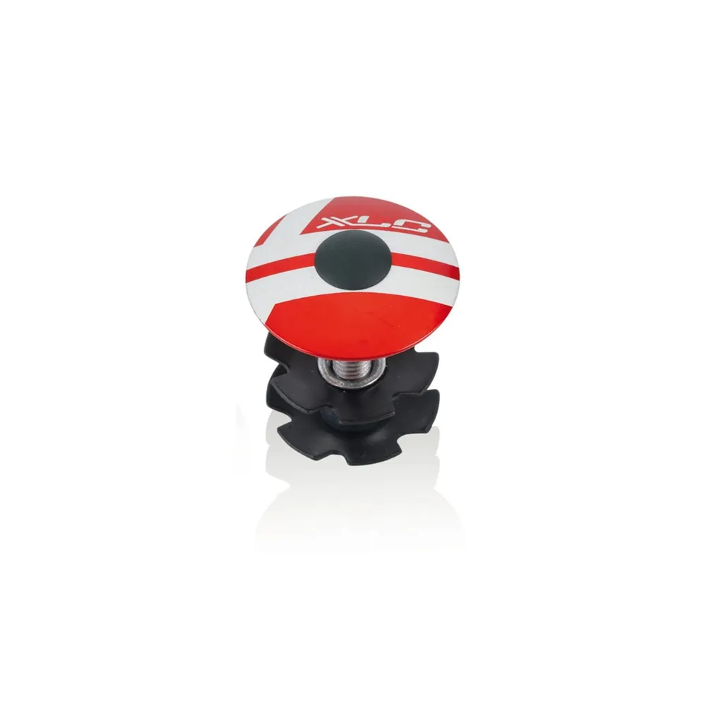 uPRISE Bikes XLC A-Head Plug - Red - 1 1/8 inch | Price match, 365 day return s, 18-Month Warranty, Finance Available & Free UK Delivery
