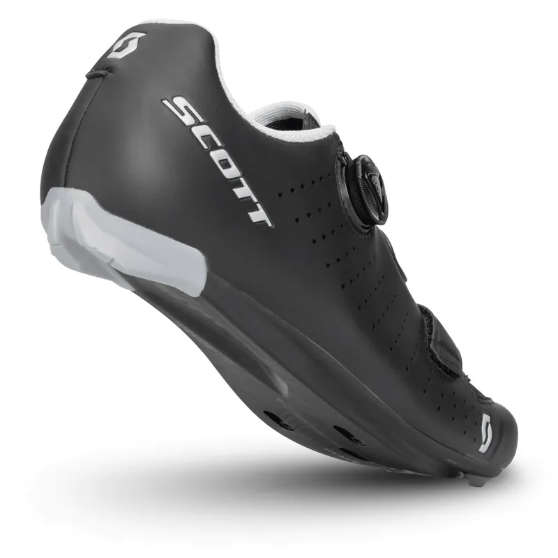 Scott Comp Boa Road Shoes - Black/Silver -1