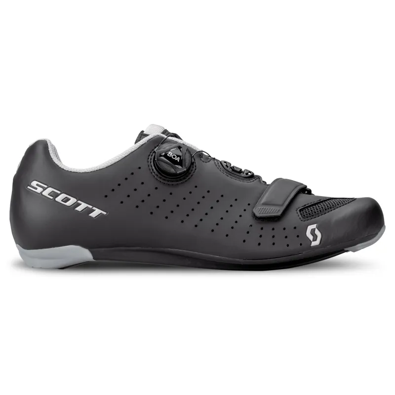 Scott Comp Boa Road Shoes - Black/Silver -2