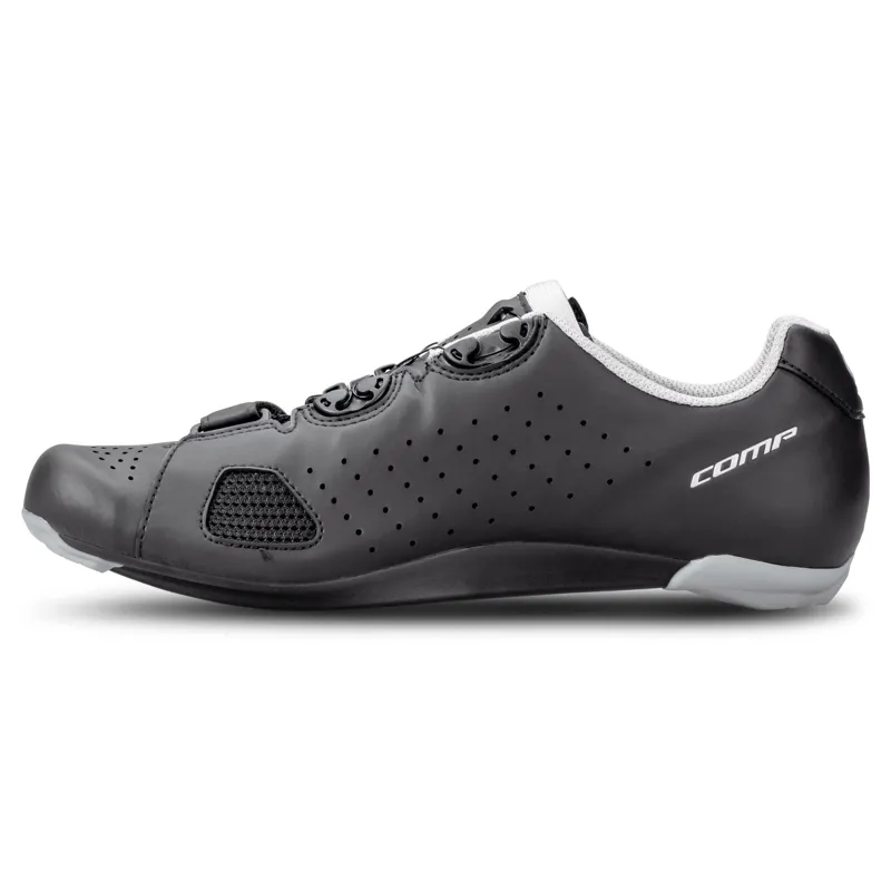 Scott Comp Boa Road Shoes - Black/Silver -3