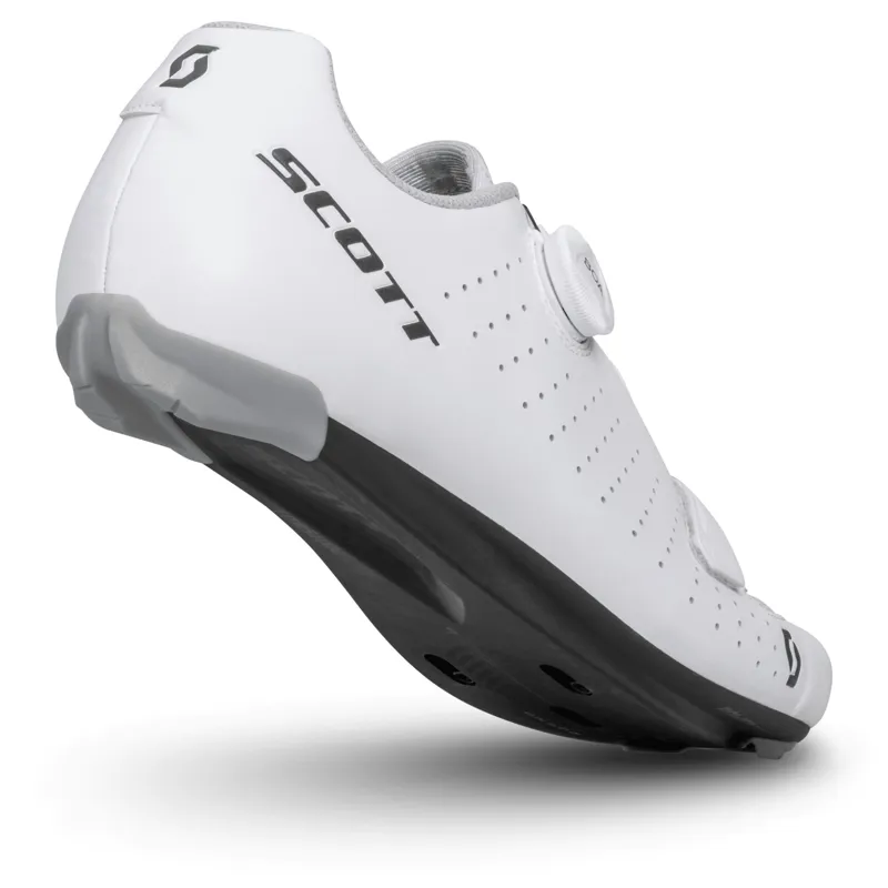 Scott Comp Boa Road Shoes - White/Black -1