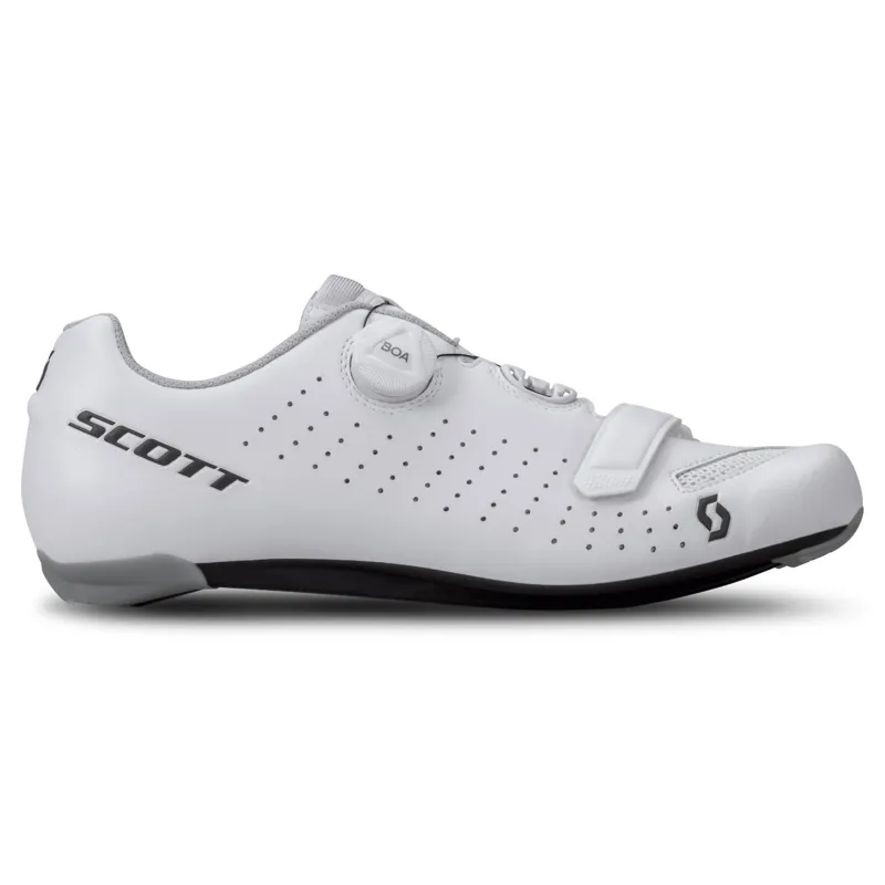 Scott Comp Boa Road Shoes - White/Black -2