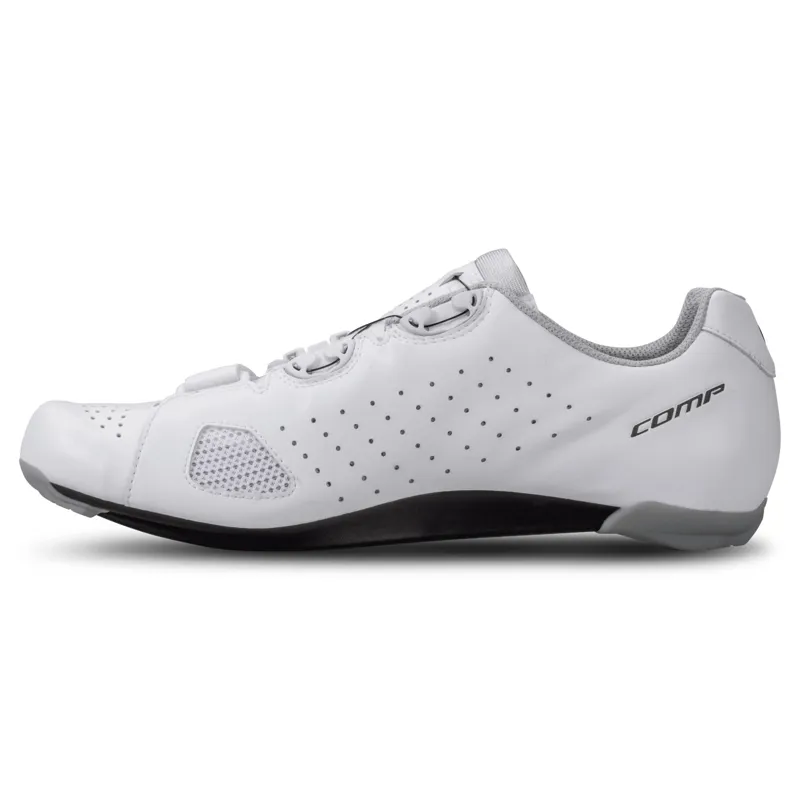 Scott Comp Boa Road Shoes - White/Black -3