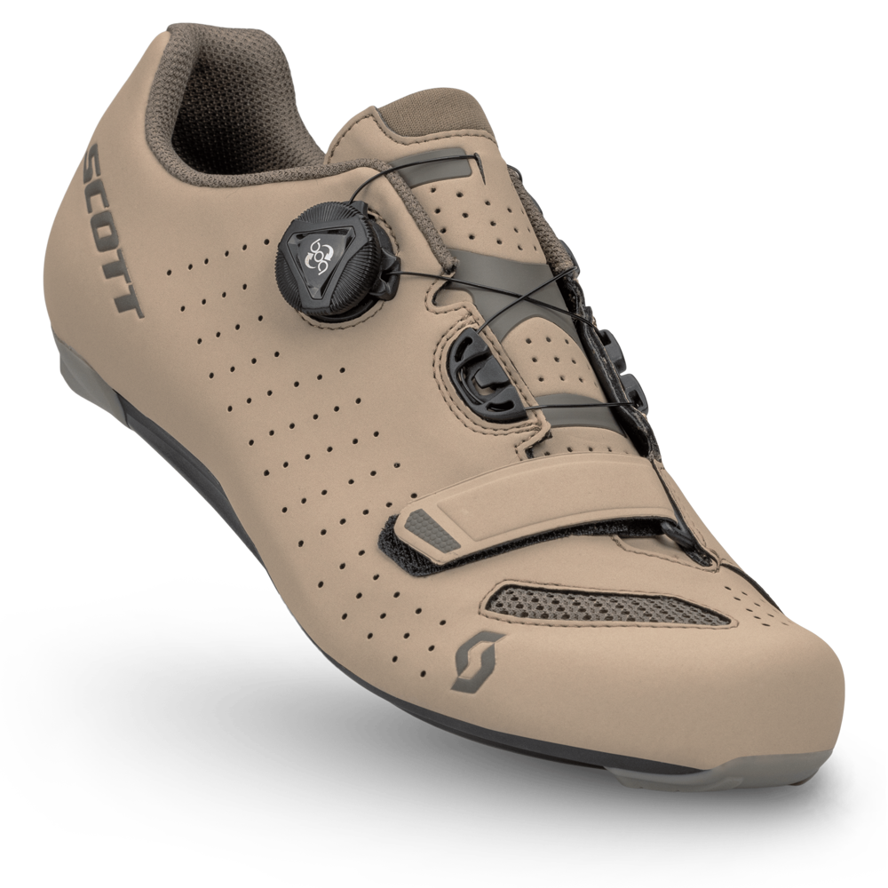 uPRISE Bikes Scott Comp Boa Road Shoes - Beige/Brown | Price match, 365 day return s, 18-Month Warranty, Finance Available & Free UK Delivery