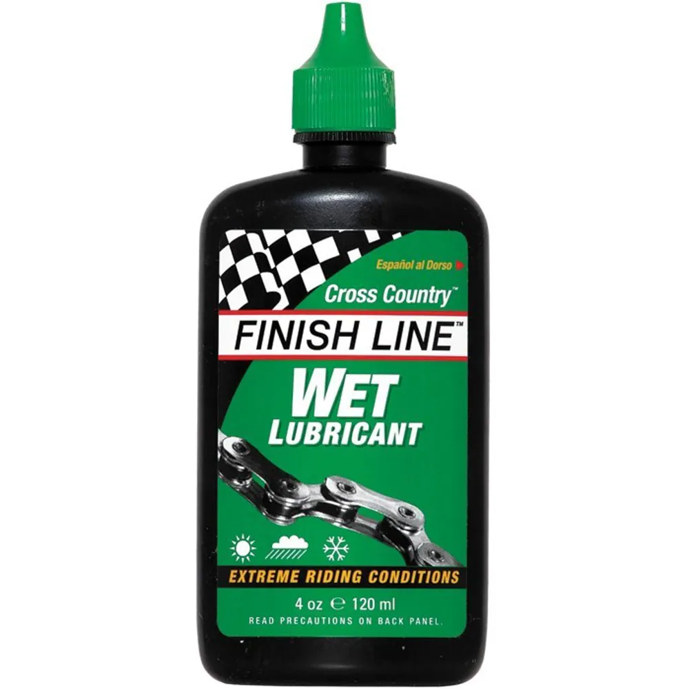 uPRISE Bikes Finish Line Cross Country Wet Lubricant - 120 ml | Price match, 365 day return s, 18-Month Warranty, Finance Available & Free UK Delivery