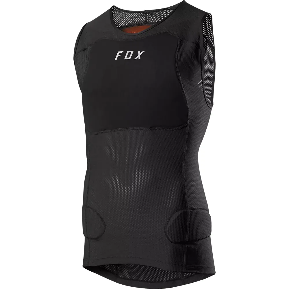 uPRISE Bikes Fox Clothing Fox Baseframe Pro Men's Sleeveless Chest Guard - Black | Price match, 365 day return s, 18-Month Warranty, Finance Available & Free UK Delivery