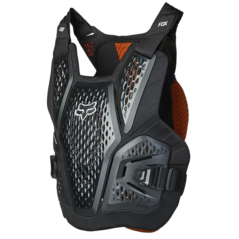 Fox Raceframe Impact Soft Back CE D3o Body Armour - Black-2
