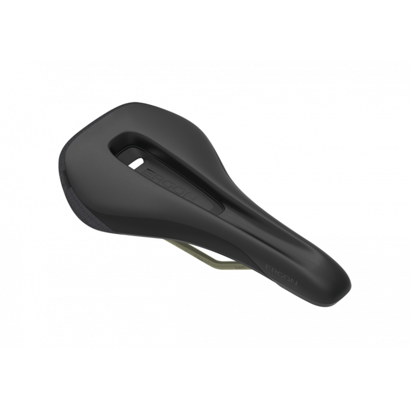 Ergom SM Enduro Pro Titanium Men's Saddle - Black/Titanium