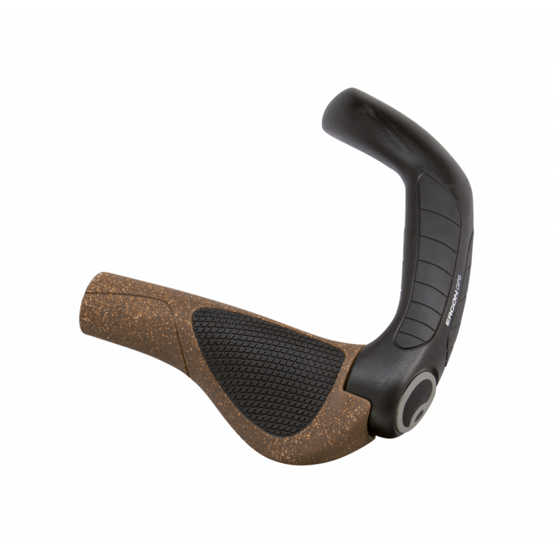 Ergon GP5 Biokork Comfort Grips - Brown/Black