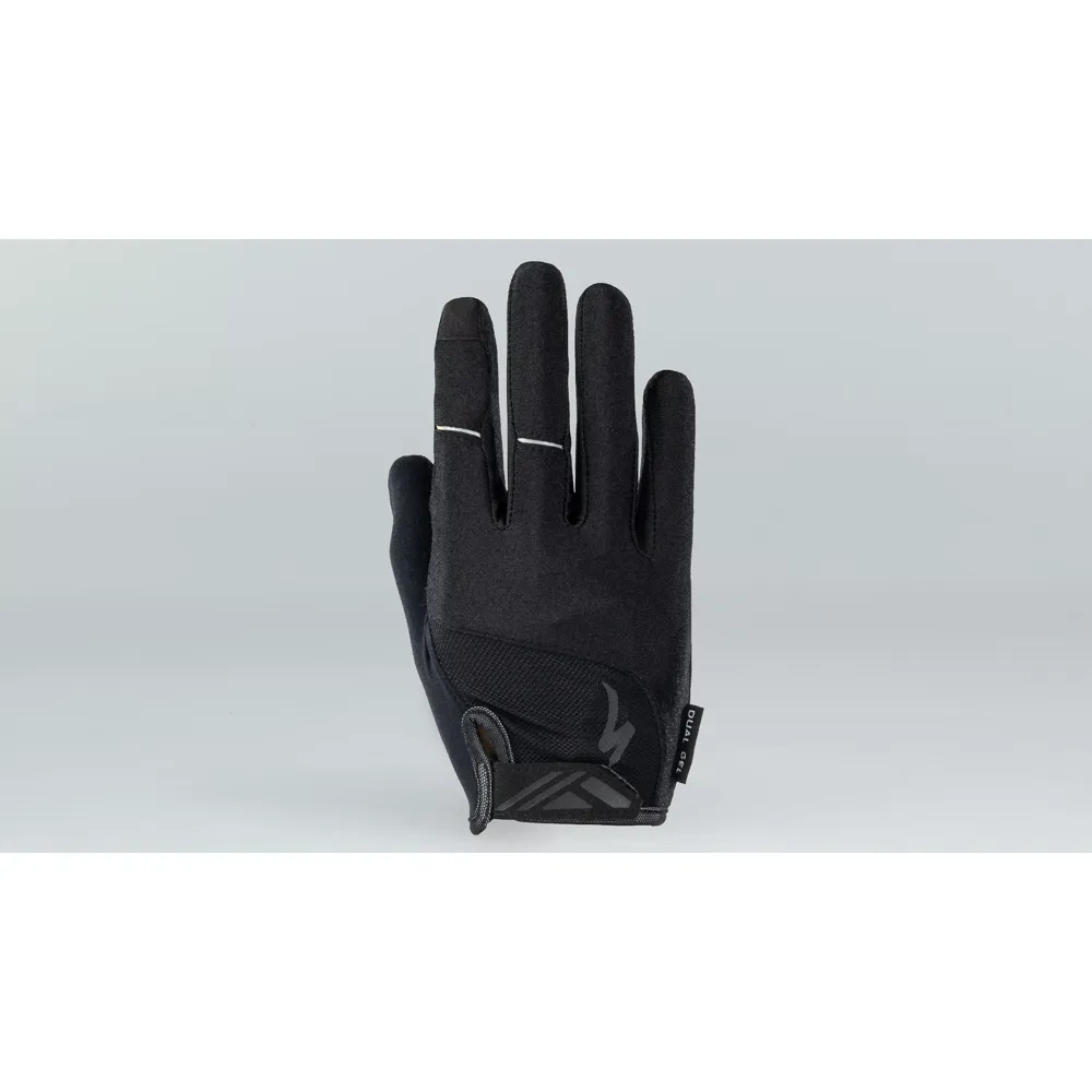 uPRISE Bikes Specialized Body Geometry Dual-Gel Men's Long Finger Gloves - Black | Price match, 365 day return s, 18-Month Warranty, Finance Available & Free UK Delivery