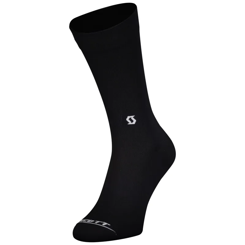 Scott Performance Crew Socks - Black/White