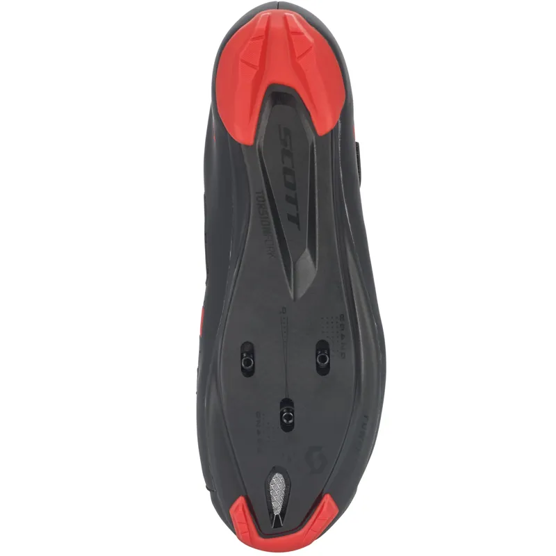 Scott Road Comp Road Shoes - Black/Red-2
