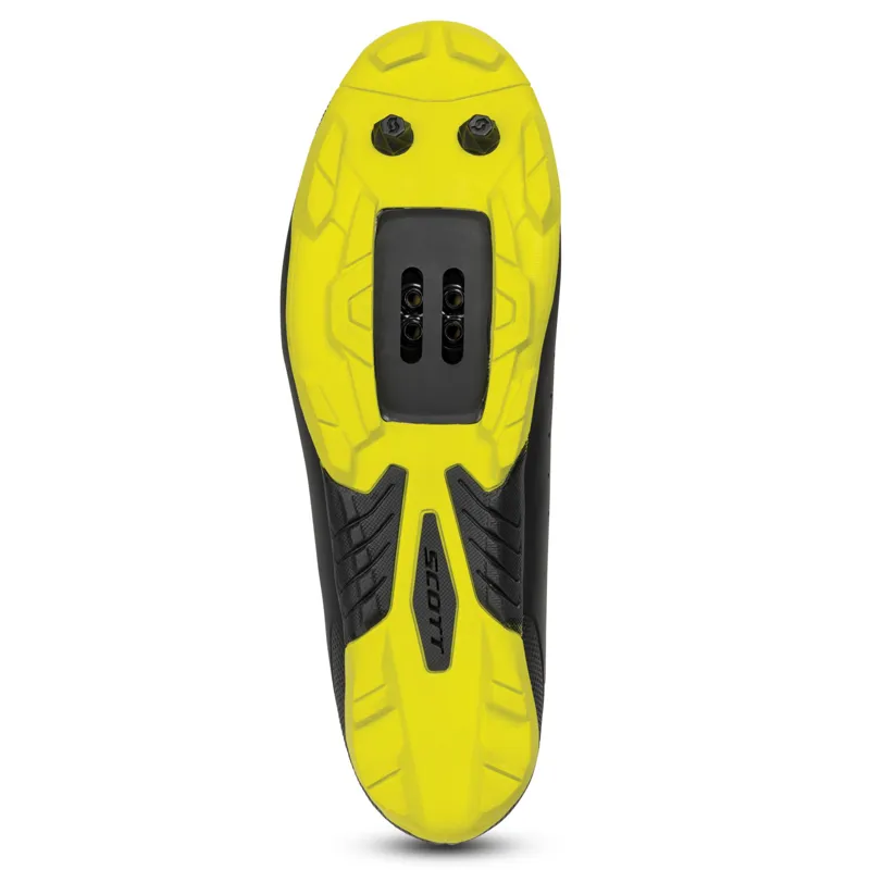 Scott Comp Boa MTB Shoes - Matt Black/Sulphur Yellow-5