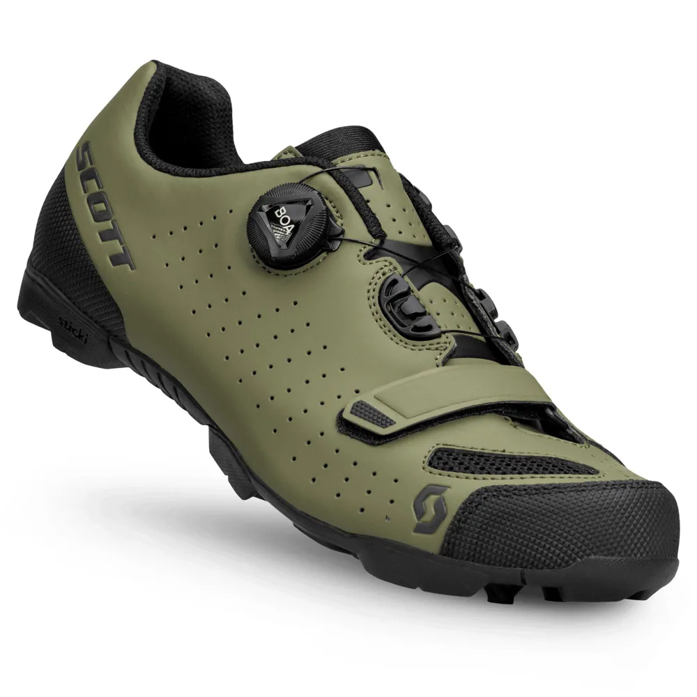 uPRISE Bikes Scott Comp Boa MTB Shoes - Fir Green/Black | Price match, 365 day returns, 18-Month Warranty, Finance Available & Free UK Delivery