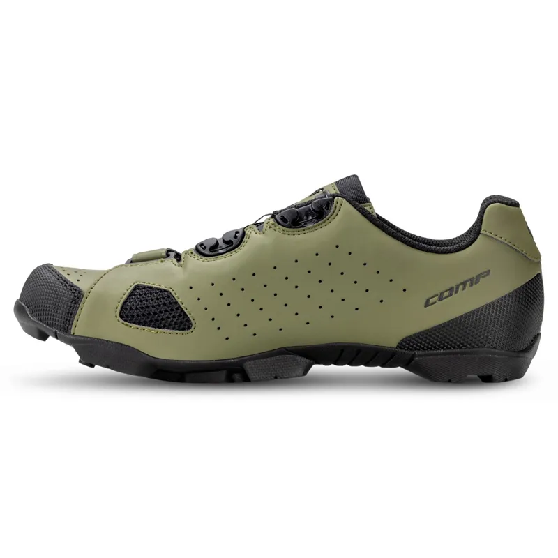 Scott Comp Boa MTB Shoes - Fir Green/Black-3