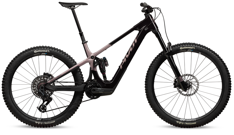 Pivot Shuttle AMPD Pro X0 2026 Electric MTB - Burgandy Berry Freeze