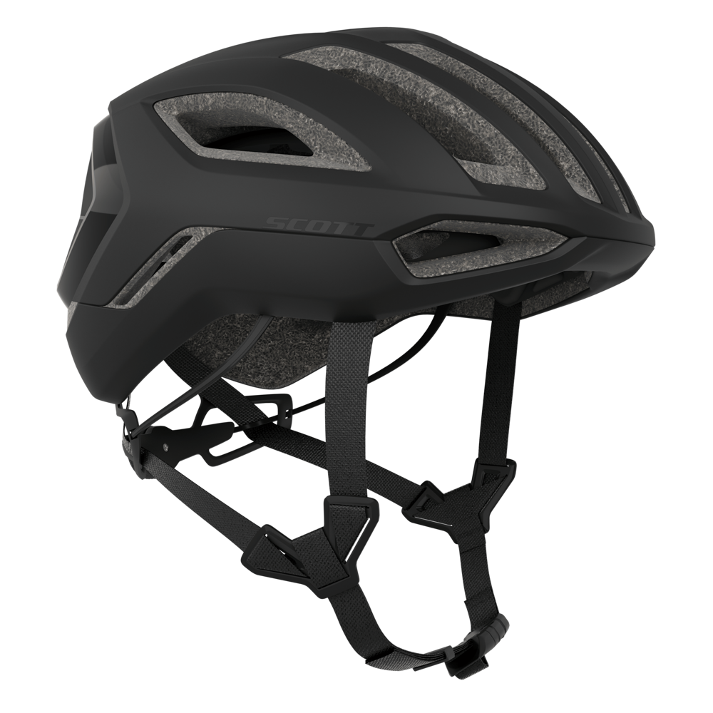 uPRISE Bikes Scott Centric Plus Mips Road Bike Helmet - Black | Price match, 365 day returns, 18-Month Warranty, Finance Available & Free UK Delivery