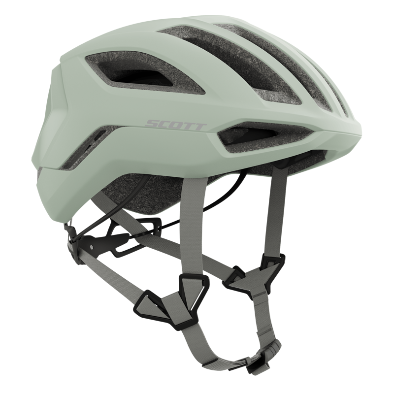 Scott Centric Plus Mips Road Bike Helmet - Milky Green