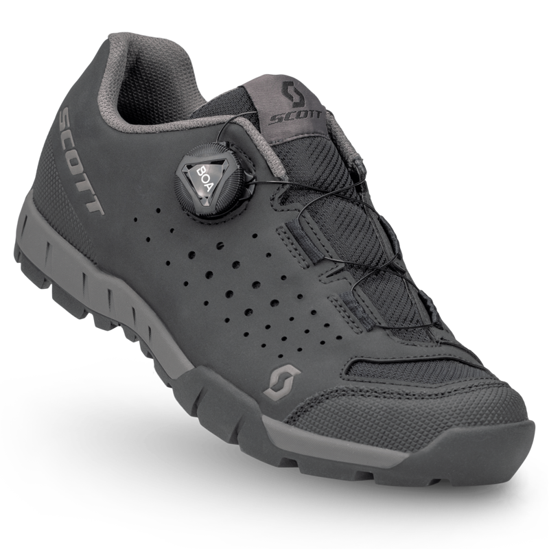 Scott Sport Trail Evo BOA Women's MTB Shoes - Matt Black/Anthracite Grey