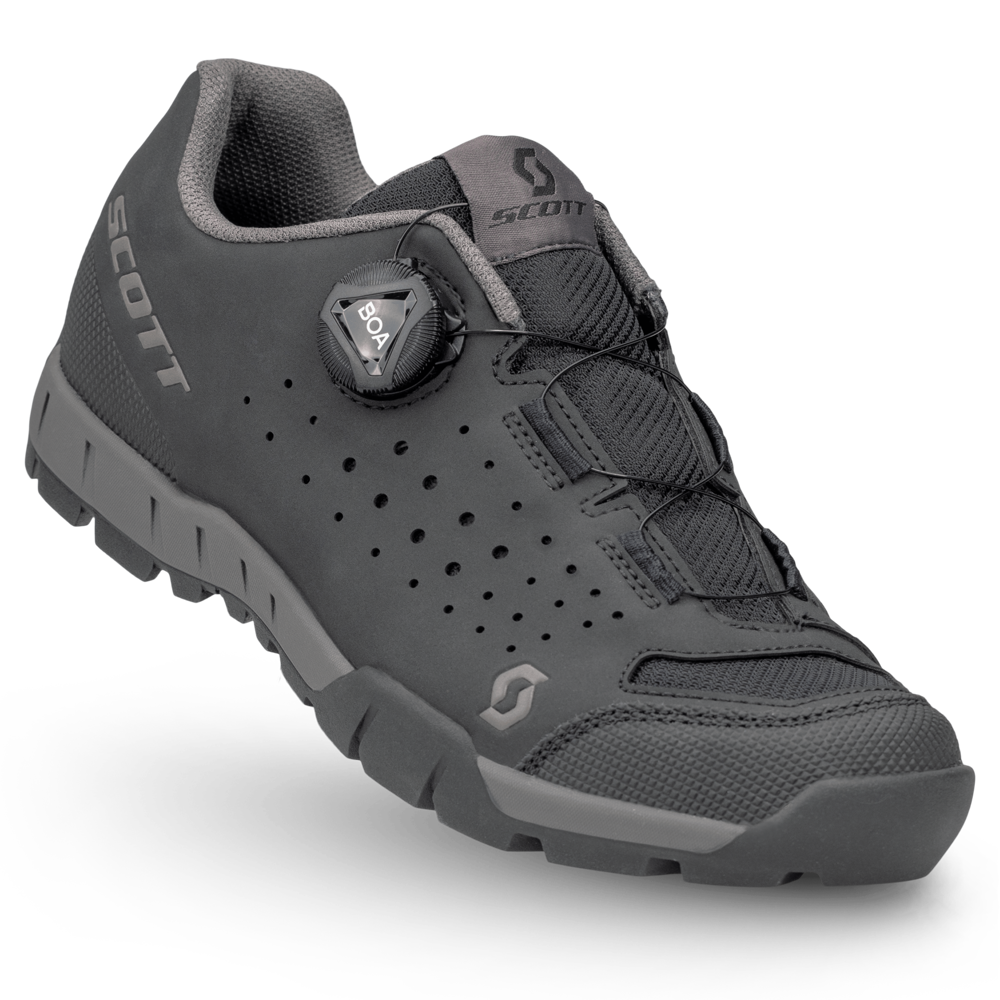 uPRISE Bikes Scott Sport Trail Evo BOA Women's MTB Shoes - Matt Black/Anthracite Grey | Price match, 365 day return s, 18-Month Warranty, Finance Available & Free UK Delivery