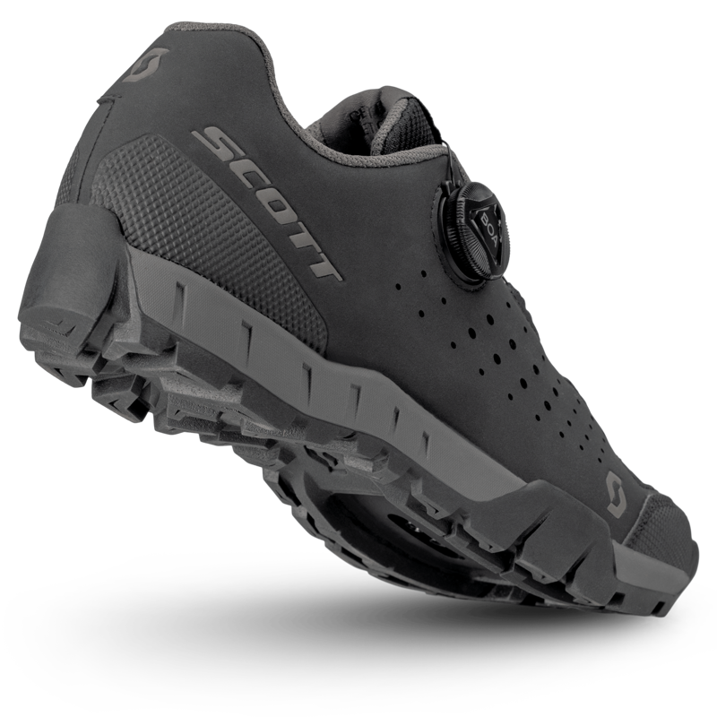 Scott Sport Trail Evo BOA Women's MTB Shoes - Matt Black/Anthracite Grey-1