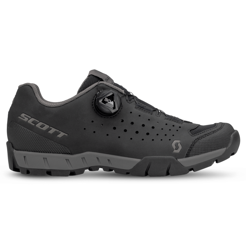 Scott Sport Trail Evo BOA Women's MTB Shoes - Matt Black/Anthracite Grey-2