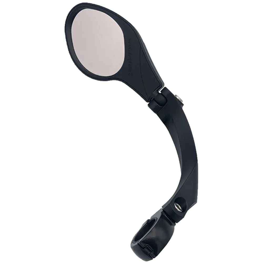 uPRISE Bikes M Part Adjustable Handlebar Clamp Left-Handed Mirror - Black | Price match, 365 day return s, 18-Month Warranty, Finance Available & Free UK Delivery
