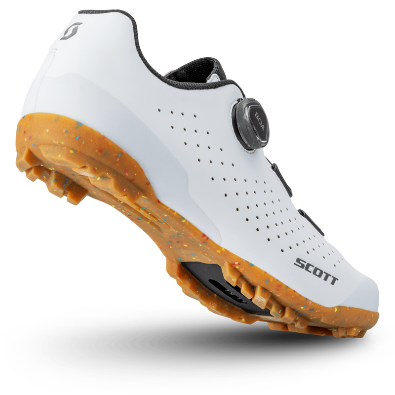 Scott Gravel Pro Men's Gravel Road Shoes - White/Black-1